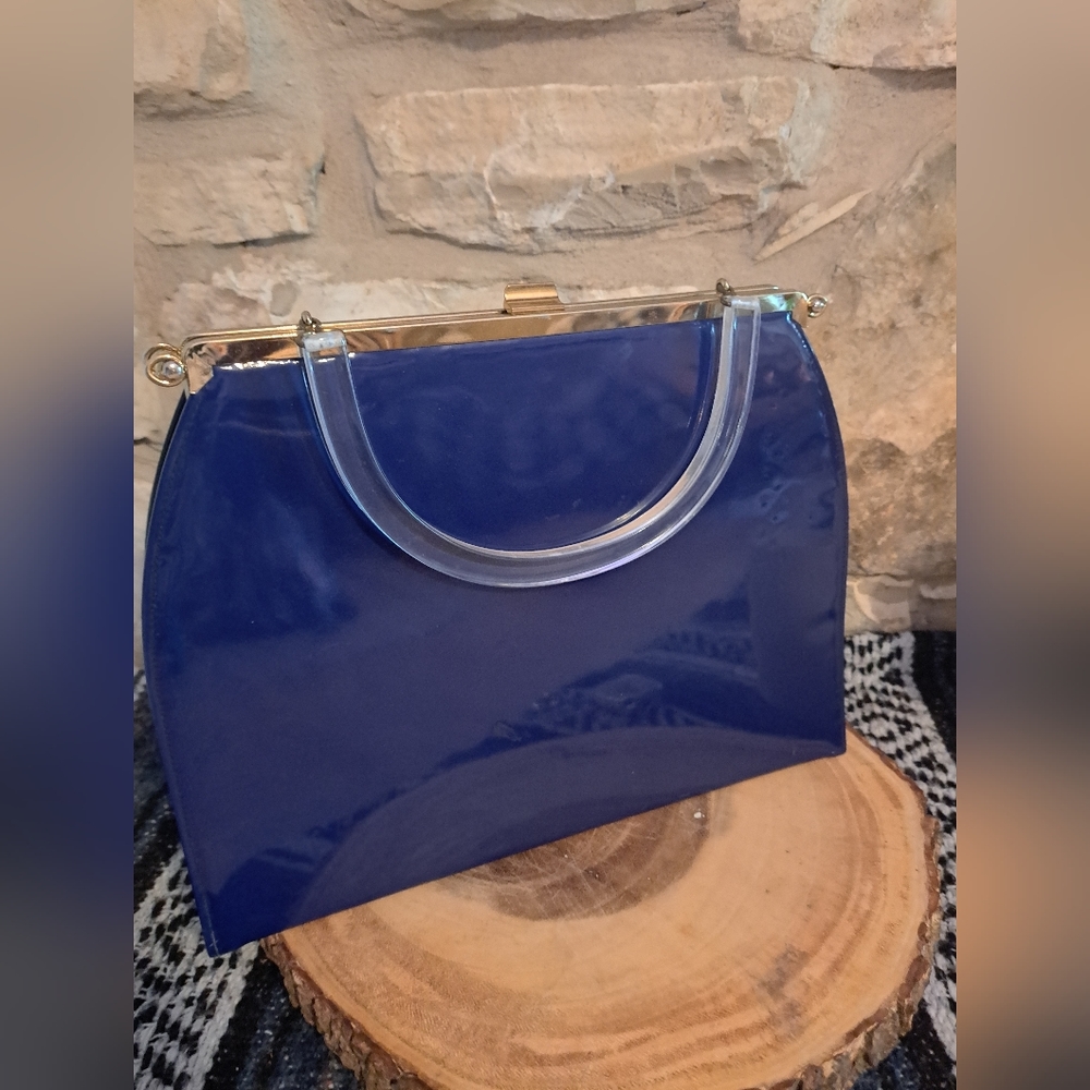 2/$40 Vintage L&M by Edward Patent Leather Bag